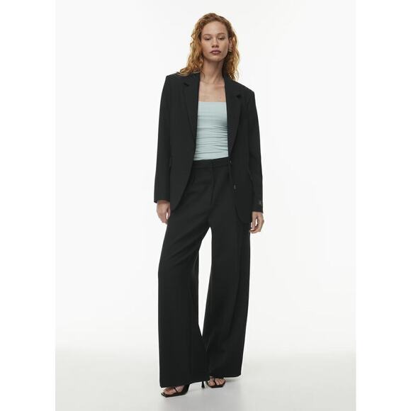 NEW NWT Aritzia Contour Squareneck Ruched Thong Bodysuit Aquamarine Green Large - Picture 6 of 14